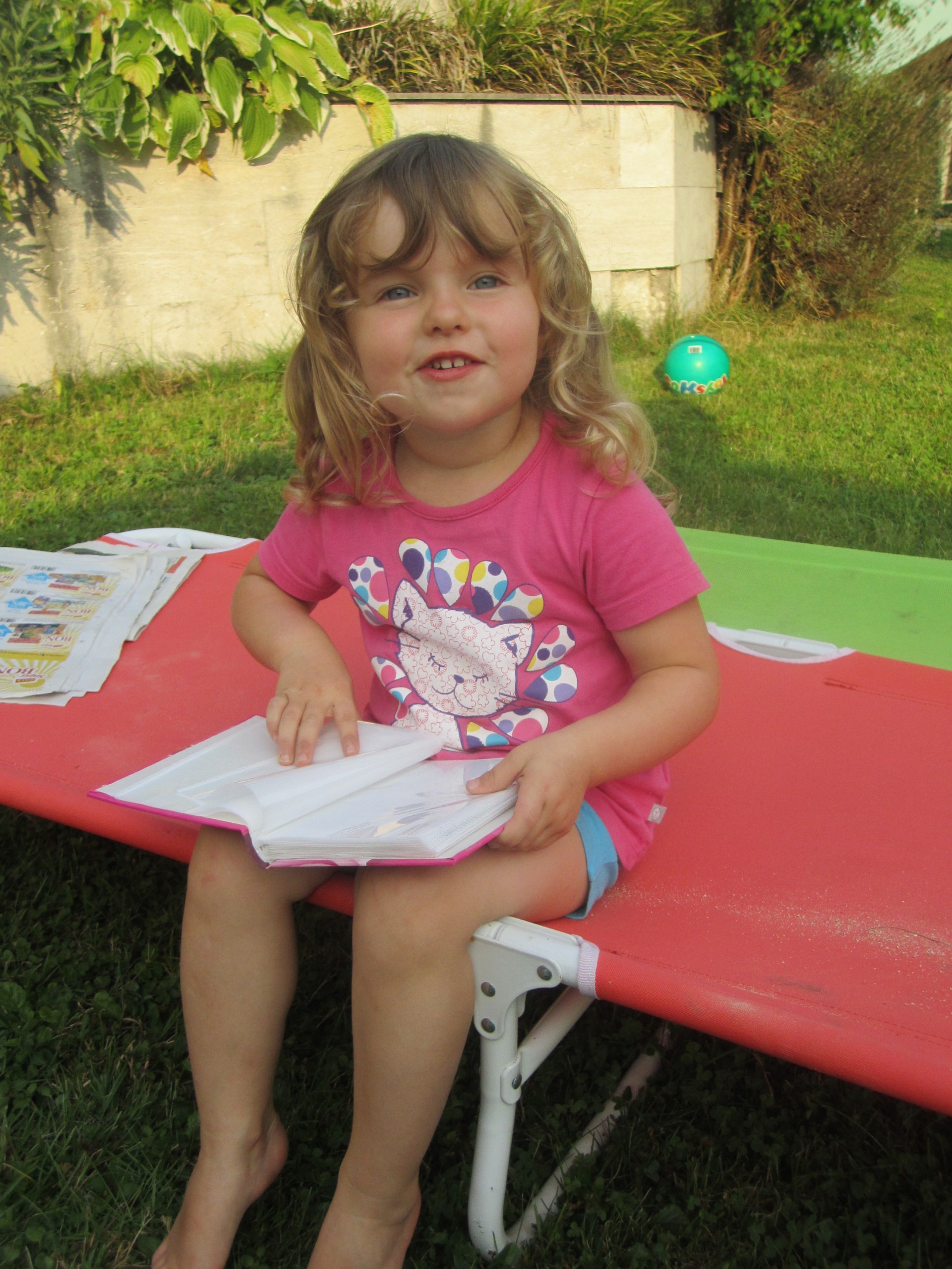Kinderfoto im Sommer