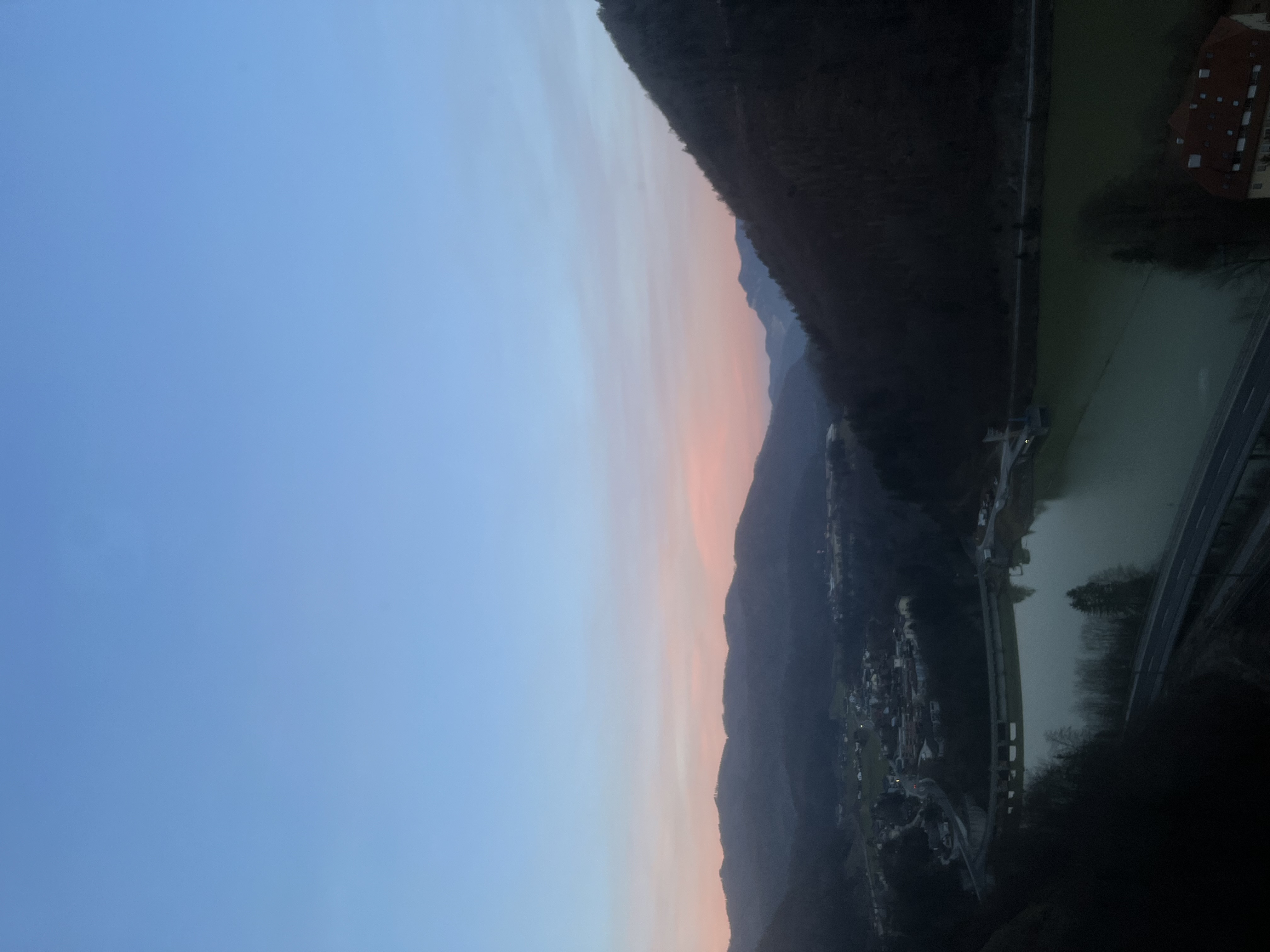 Blick von Schloss Klaus aus