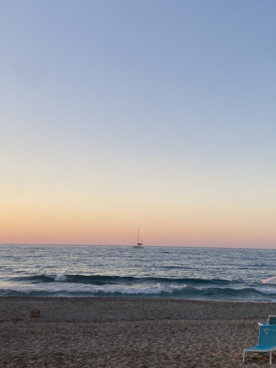 Sonnenuntergang am Strand
